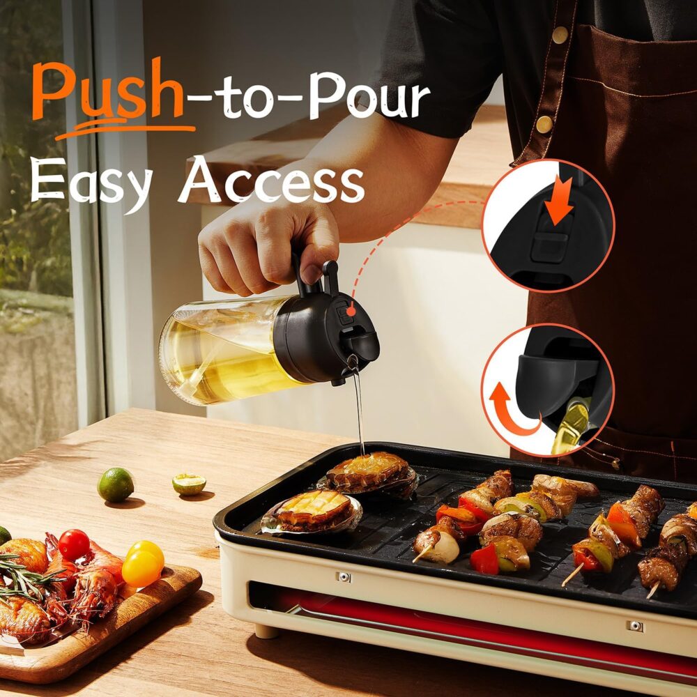 Olive Oil Sprayer 2-in-1 - Image 3